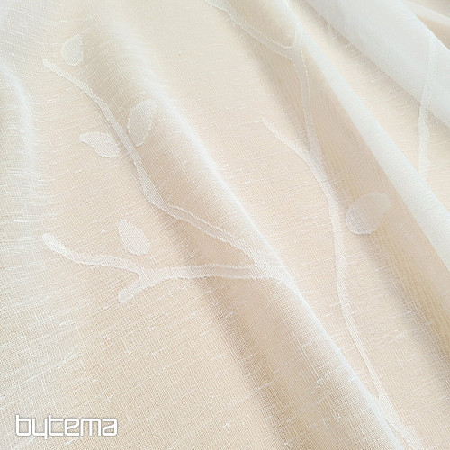 Luxusná záclona GERSTER 11769/295/0001 biela