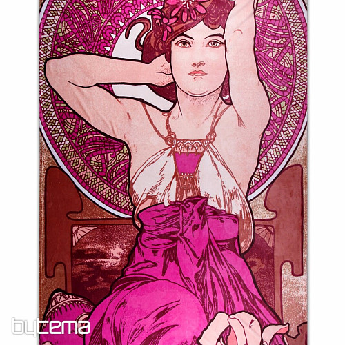 Deka ALFONS MUCHA s certifikátom