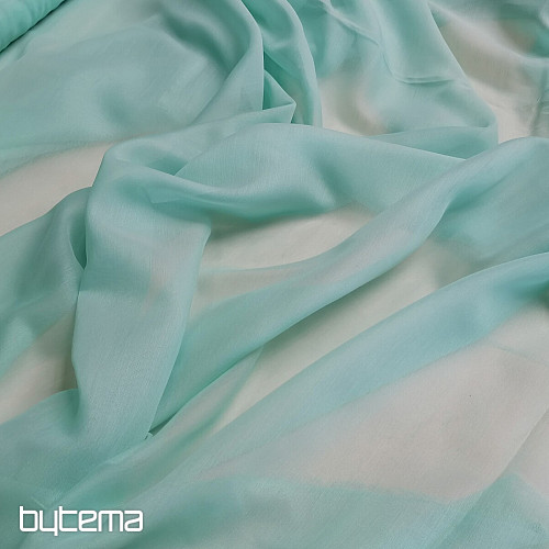 Ľahká dekoračná látka Kiba 64 tyrkys