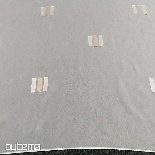 Voálová záclona biela 36935/320