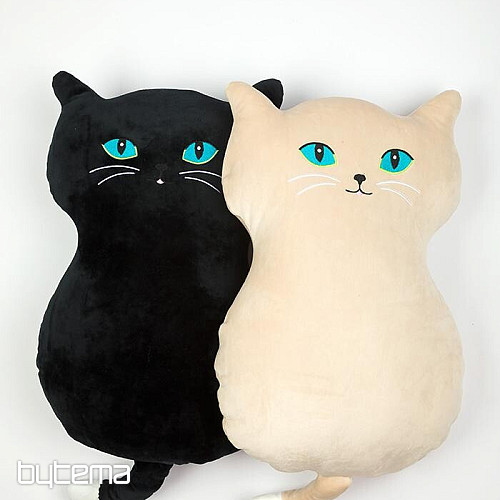 Vankúšik MAČKA ČIERNA spandex