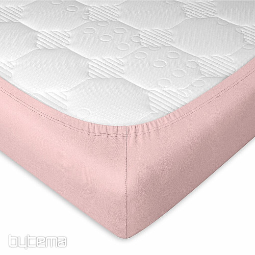 Jersey prestieradlo farba PÚDROVÉ