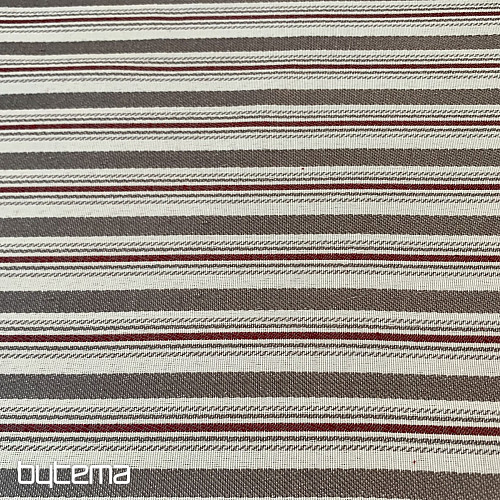 Ubrus a šál TOSCANA VALERY MULTI PRUH bordo
