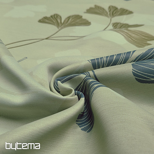 Dekoračná látka BLACKOUT 25 GINKO ZELENÁ