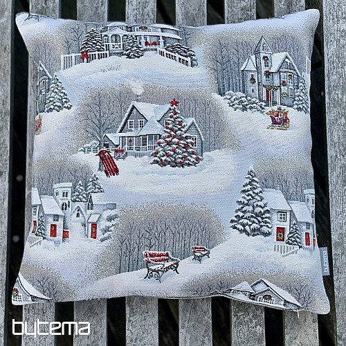 Vianočný gobelínový povlak VIANOČNÁ KRAJINA II