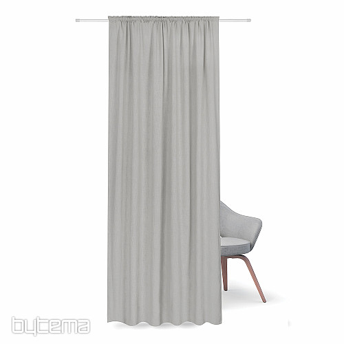 NATURE Gerster záves SVETLO SIVÝ