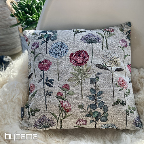 Gobelínový obliečka na vankúš FLORES TIME II