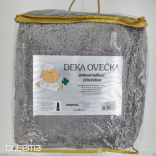 Deka Ovečka-ovečka SIVÁ