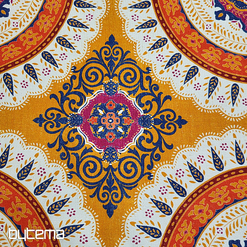 Dekoračná látka INDICKÁ MANDALA