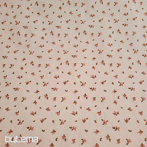 Bavlnená látka HANA RUŽOVÁ