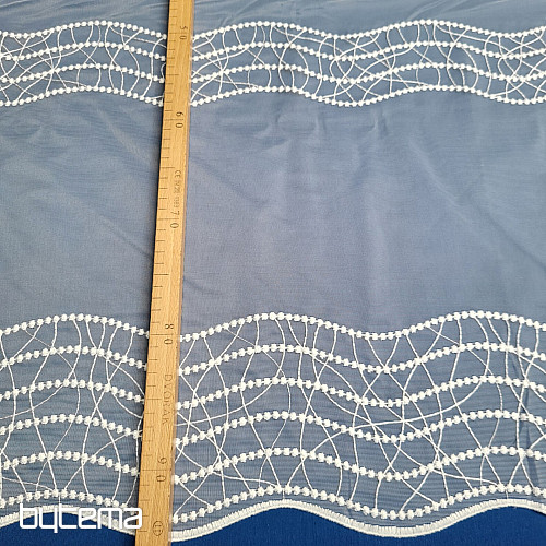 Záclona GERSTER 11590/001 biela