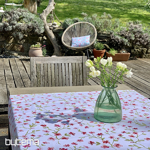 Obrus a šál SAKURA RUŽOVÁ