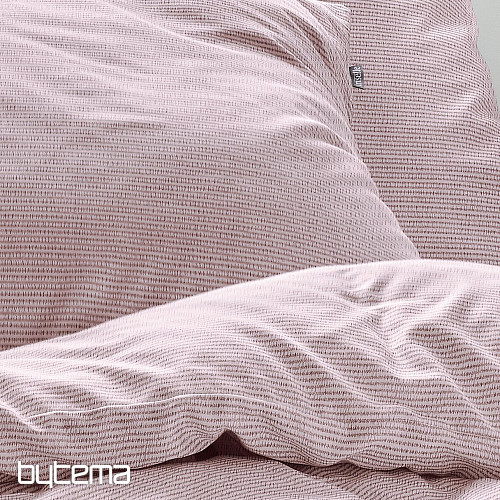 IRISETTE luxusný jemný krep EASY 8514-60 ružové pruhy