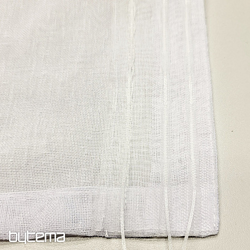 Hotová luxusná záclona GERSTER 11334/01 biela