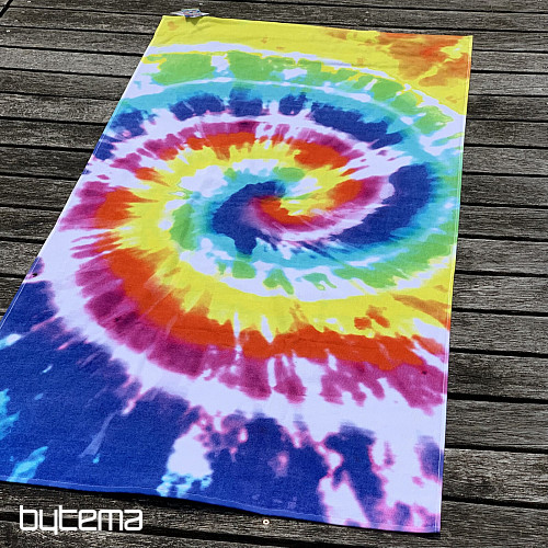 Plážová osuška RAINBOW SWIRL