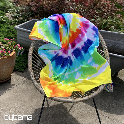 Plážová osuška RAINBOW SWIRL