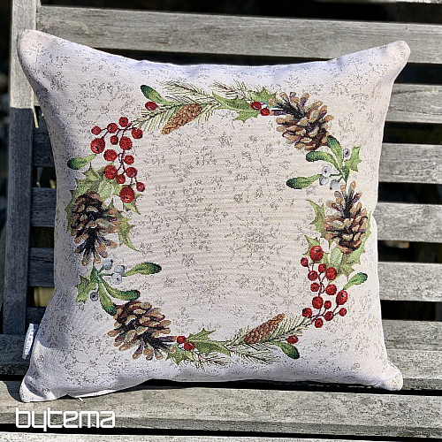 Vianočný gobelínový povlak ŠIŠKA a IMELI KRUH