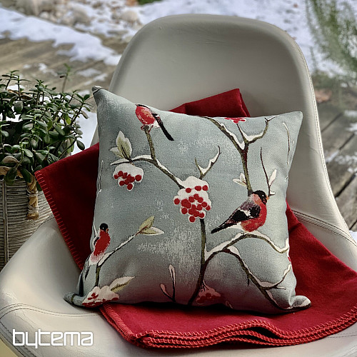 Luxusný vankúš HÝL sivomodrý