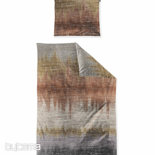 Luxusné flanelové obliečky IRISETTE KOALA 8546-50 oranžová