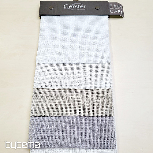Luxusná záclona GERSTER 11778/01 BIELA