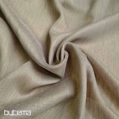 Luxusná záclona GERSTER 11790/40 TM. BÉŽOVÁ