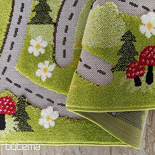 Detský kusový koberec Color Kids 02 green