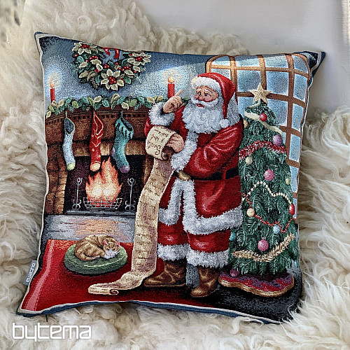 Vianočný gobelínový povlak SANTA PRI KRBE