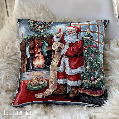 Vianočný gobelínový povlak SANTA PRI KRBE