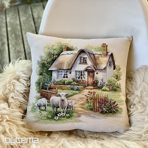 Gobelínový obliečka na vankúš COTSWOLDS OVEČKY