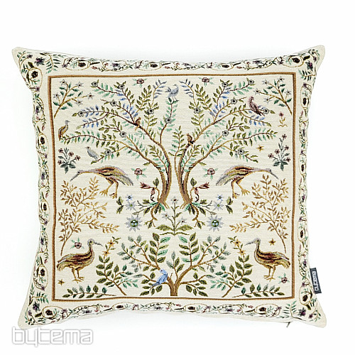 Gobelínový obliečka na vankúš WILLIAM MORRIS béžová