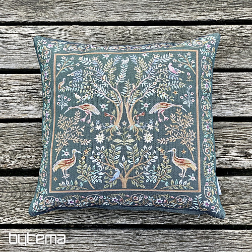 Gobelínový obliečka na vankúš WILLIAM MORRIS zelená