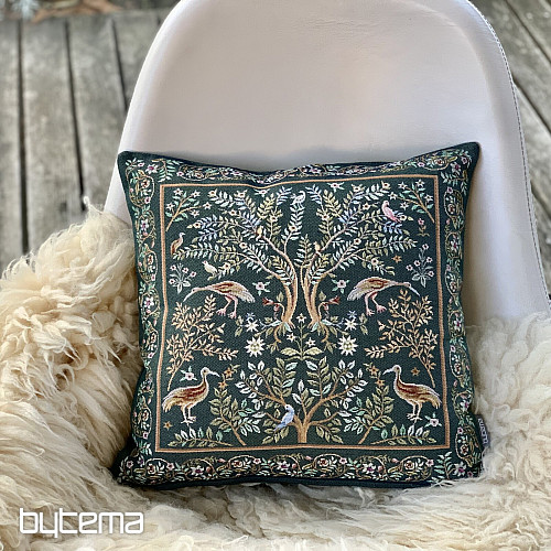 Gobelínový obliečka na vankúš WILLIAM MORRIS zelená