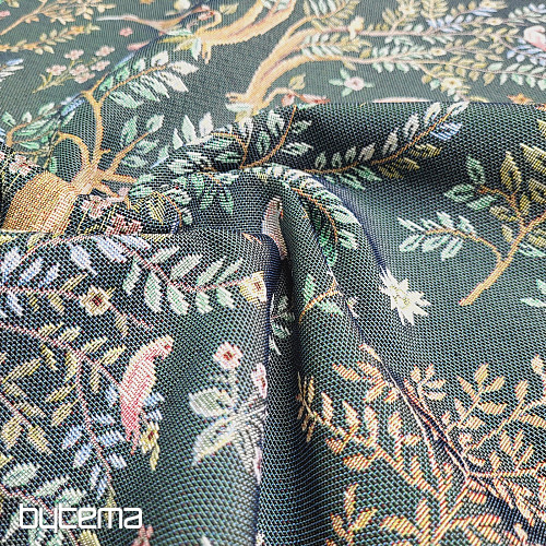 Gobelínová látka WILLIAM MORRIS zelený