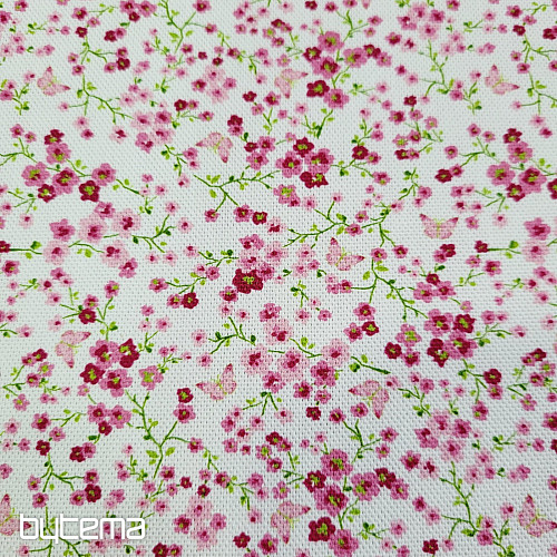 Dekoračná látka MARIPOSA ružová