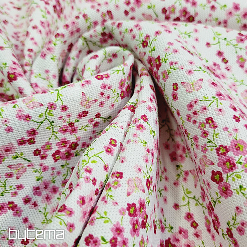 Dekoračná látka MARIPOSA ružová