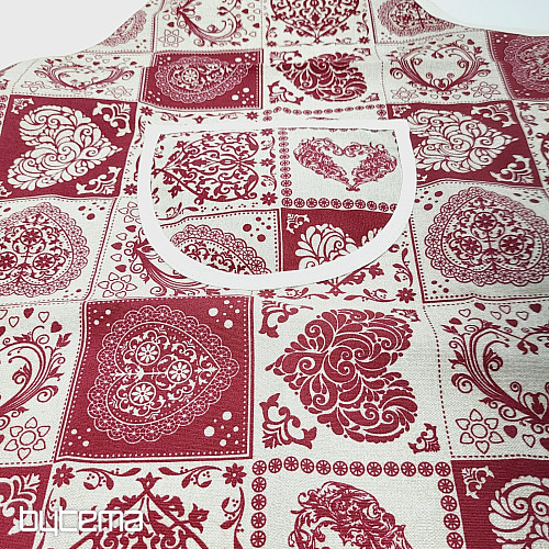 Zástera s trakmi PATCHWORK SRDCA