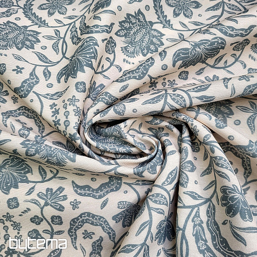 Dekoračná látka TIRIAN MODRÝ