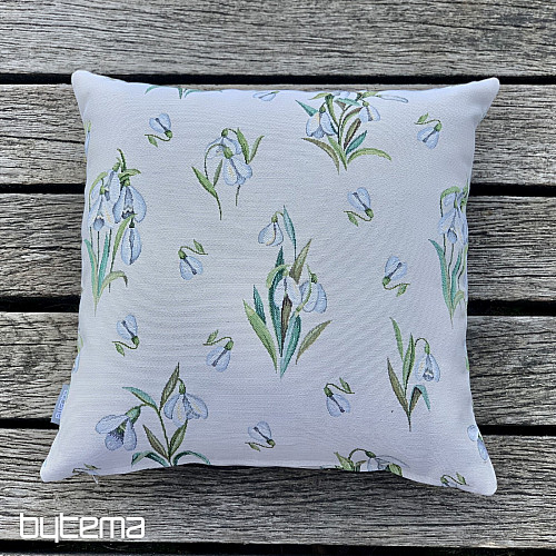 Gobelínový obliečka na vankúš SNOWDROPS