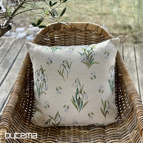 Gobelínový obliečka na vankúš SNOWDROPS