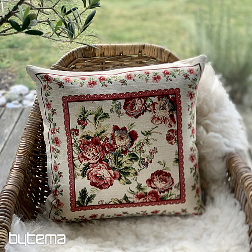 Gobelínový povlak VEĽKÁ RUŽA KRAJKA