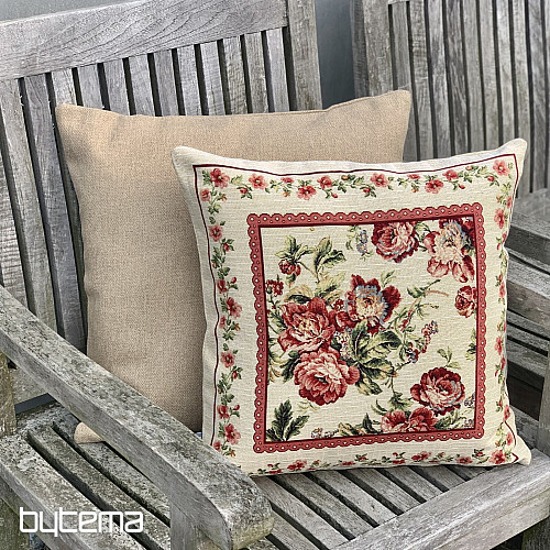 Gobelínový povlak VEĽKÁ RUŽA KRAJKA