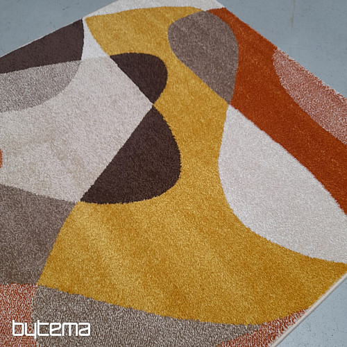 Moderný kusový koberec Achat 618 rust/cream