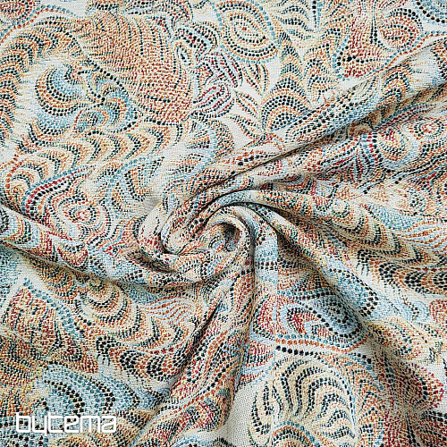 Gobelínová látka FARADAY BÉŽOVÁ