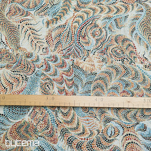 Gobelínová látka FARADAY BÉŽOVÁ