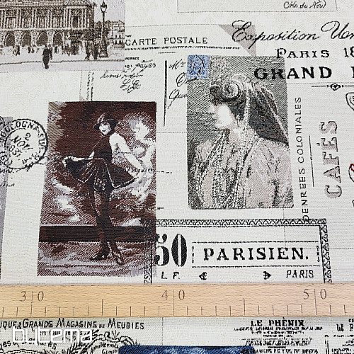 Gobelínová látka POHĽADNICA PARÍŽA