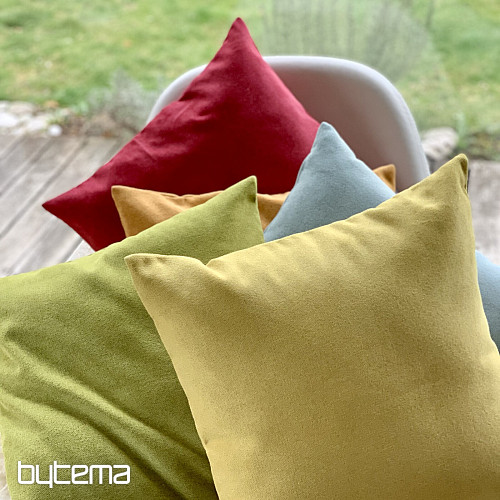 Dekoračná obliečka na vankúš ENJOY HORČICA