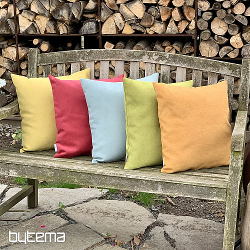 Dekoračná obliečka na vankúš ENJOY HORČICA