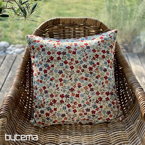 Gobelínový obliečka na vankúš BADI FLOWERS