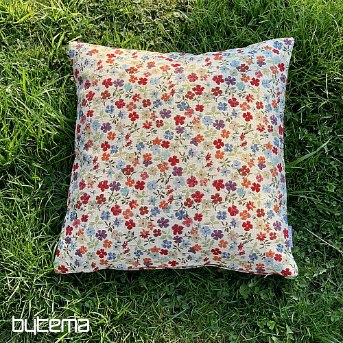 Gobelínový obliečka na vankúš BADI FLOWERS