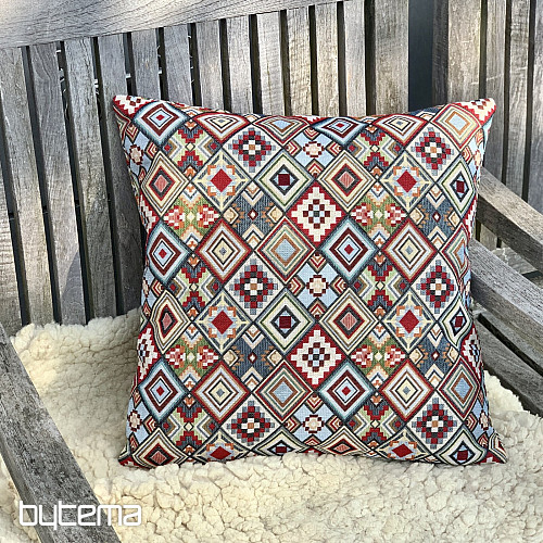 Gobelínový obliečka na vankúš AZTEC malý